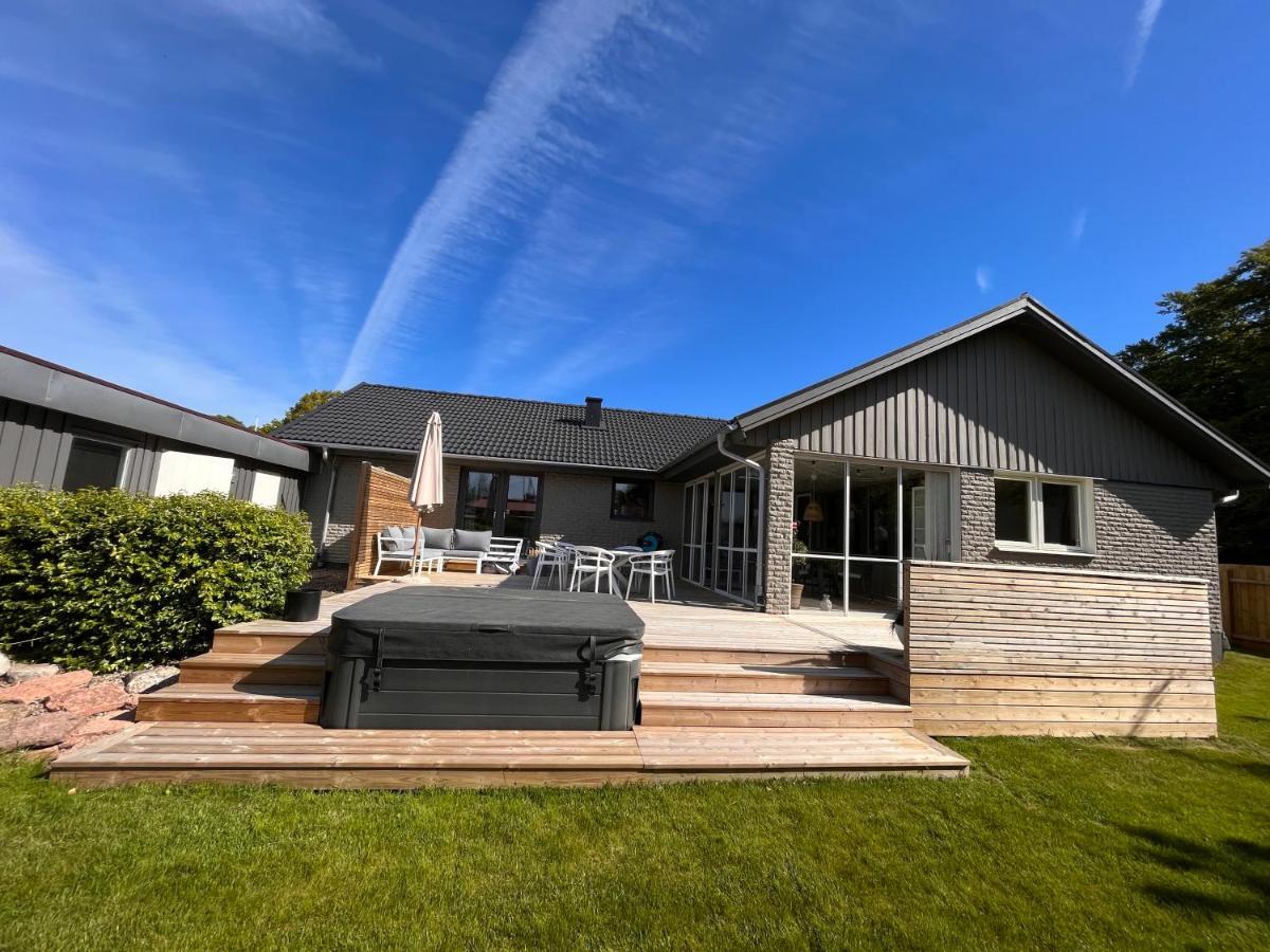 Wunderbares Feriendomizil Mit Whirlpool Villa Sölvesborg Buitenkant foto